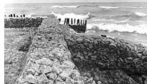 Seawall. Click for larger image.